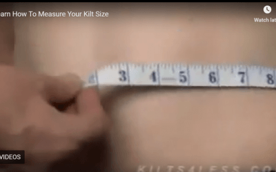 How to measure yourself for a kilt