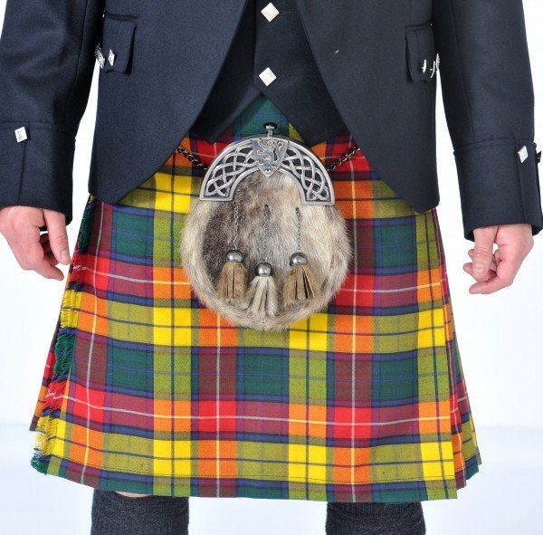 Isle Of Skye Tartan Green Premium Argyll Kilt Outfit