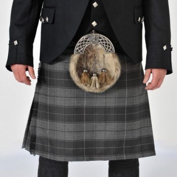 Grey Highlander Kilt